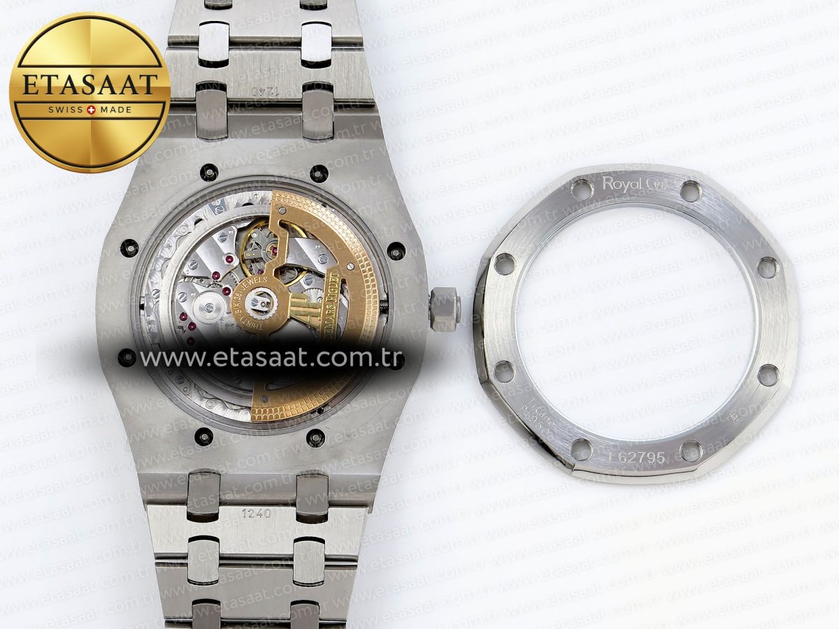Audemars Piguet Royal Oak 39mm 15202 Blue/Black Dial on SS A2121 - Görsel 18