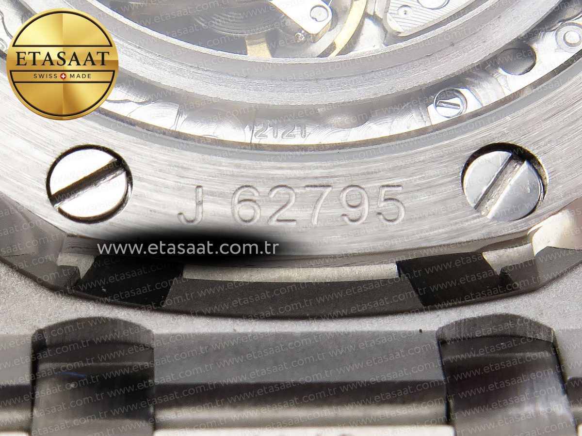 Audemars Piguet Royal Oak 39mm 15202 Blue/Black Dial on SS A2121 - Görsel 26