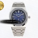 Audemars Piguet Royal Oak 39mm 15202 Mavi/Siyah A2121 Eta Saat - Görsel 3 - 1:1 Süper Klon Saat