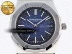 Audemars Piguet Royal Oak 39mm 15202 Blue/Black Dial on SS A2121 - Görsel 4