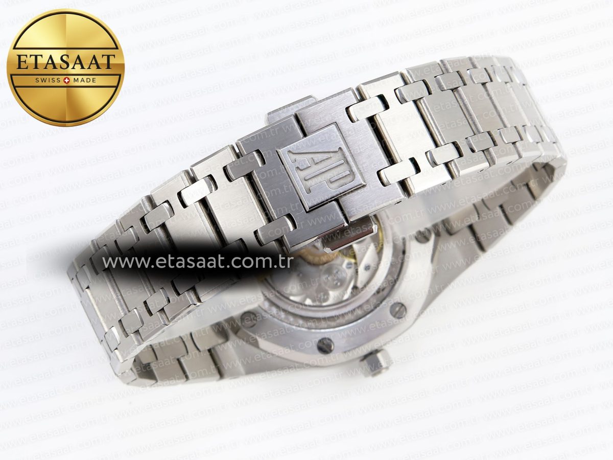 Audemars Piguet Royal Oak 39mm 15202 Blue Textured Dial on SS A2121 - Görsel 16