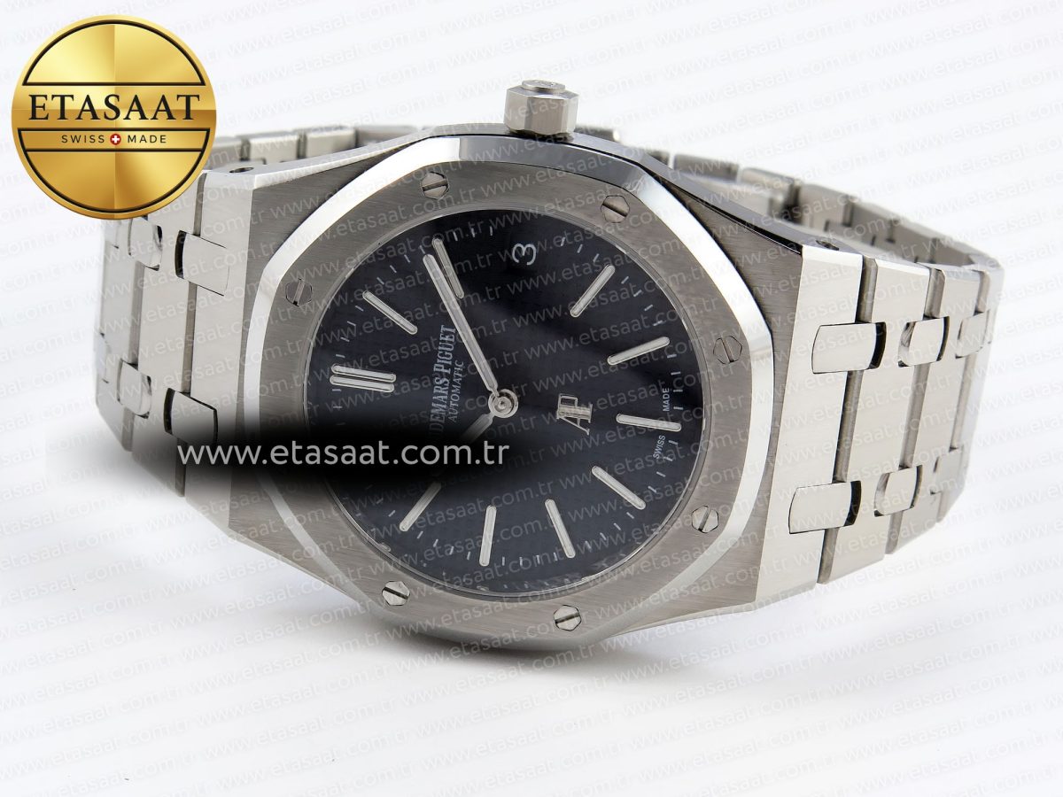 Audemars Piguet Royal Oak 39mm 15202 Blue Textured Dial on SS A2121 - Görsel 6