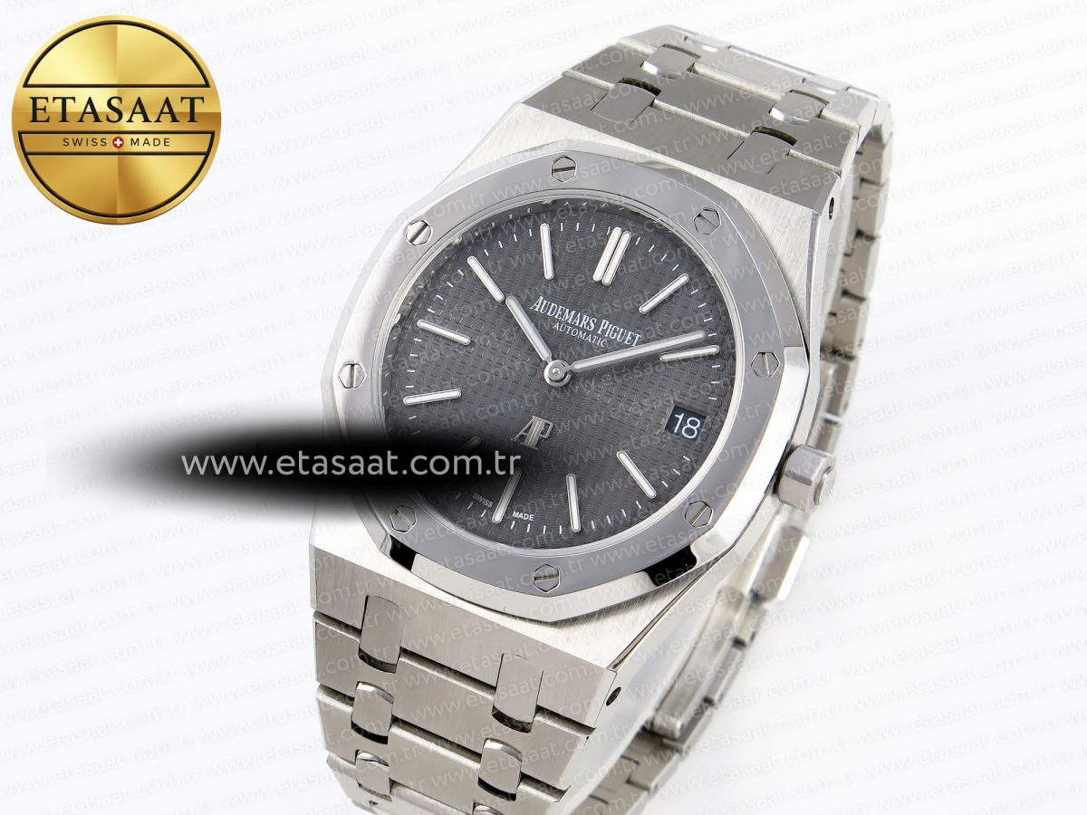 Audemars Piguet Royal Oak 39mm 15202 Gray Dial on SS A2121 - Görsel 2