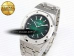 Audemars Piguet Royal Oak 39mm 15202 Green/Black Dial on SS A2121