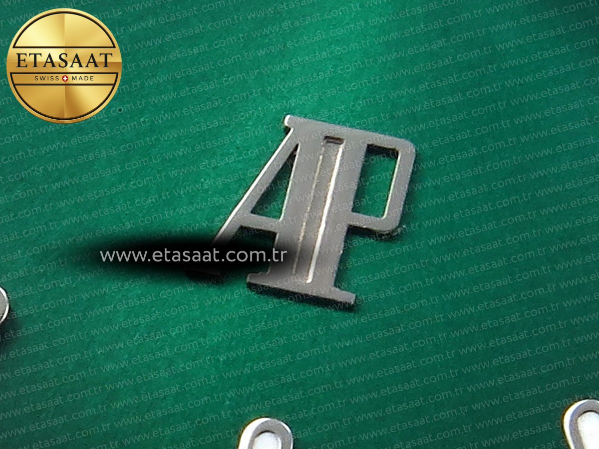Audemars Piguet Royal Oak 39mm 15202 Green/Black Dial on SS A2121 - Görsel 12