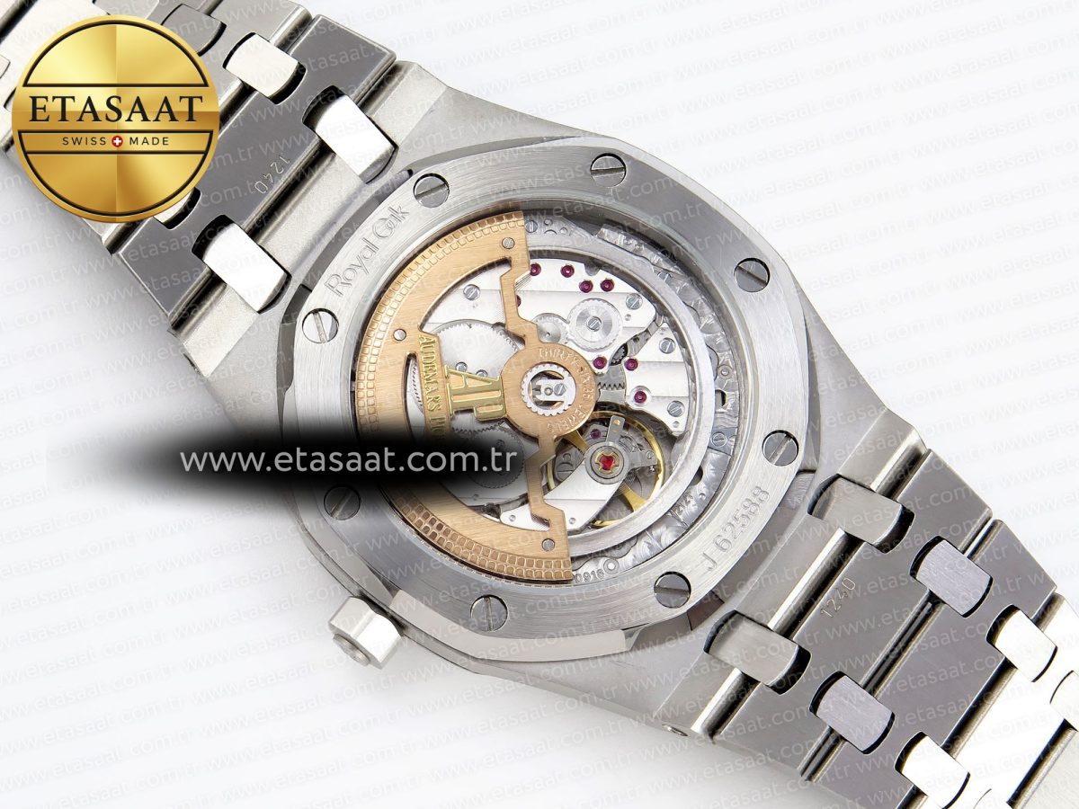 Audemars Piguet Royal Oak 39mm 15202 Green/Black Dial on SS A2121 - Görsel 17