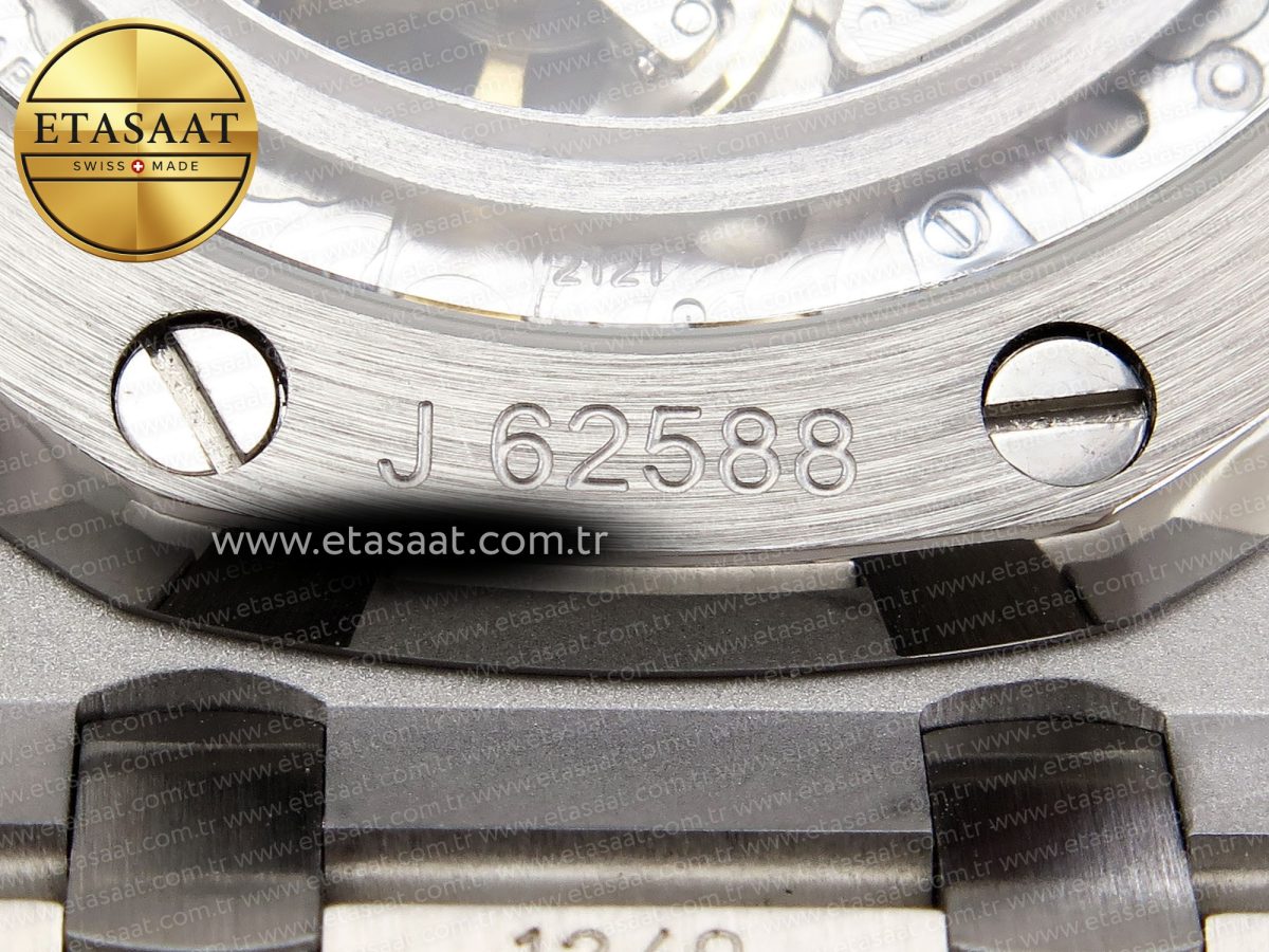 Audemars Piguet Royal Oak 39mm 15202 Green/Black Dial on SS A2121 - Görsel 25