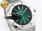Audemars Piguet Royal Oak 39mm 15202 Green/Black Dial on SS A2121 - Görsel 5