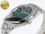 Audemars Piguet Royal Oak 39mm 15202 Green/Black Dial on SS A2121 - Görsel 8