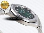 Audemars Piguet Royal Oak 39mm 15202 Green/Black Dial on SS A2121 - Görsel 9