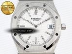 Audemars Piguet Royal Oak 39mm 15202 White Textured Dial on SS A2121 - Görsel 4