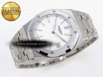 Audemars Piguet Royal Oak 39mm 15202 White Textured Dial on SS A2121 - Görsel 7