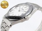Audemars Piguet Royal Oak 39mm 15202 White Textured Dial on SS A2121 - Görsel 8