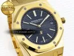 Audemars Piguet Royal Oak 39mm 15202 Blue Textured Dial on YG A2121 - Görsel 5