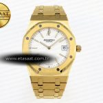 Audemars Piguet Royal Oak 39mm 15202 Beyaz Dokulu A2121 Eta Saat - Görsel 3 - 1:1 Süper Klon Saat