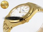 Audemars Piguet Royal Oak 39mm 15202 White Textured Dial on YG A2121 - Görsel 8