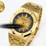 Audemars Piguet Royal Oak 39mm 15202 Yellow/Brown Textured Dial on YG A2121
