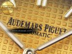 Audemars Piguet Royal Oak 39mm 15202 Yellow/Brown Textured Dial on YG A2121 - Görsel 10