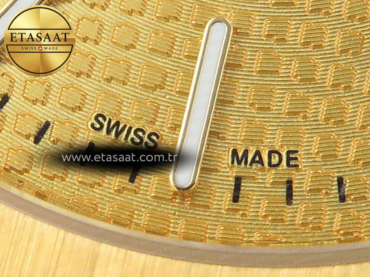 Audemars Piguet Royal Oak 39mm 15202 YG Textured Dial on YG A2121 - Görsel 13