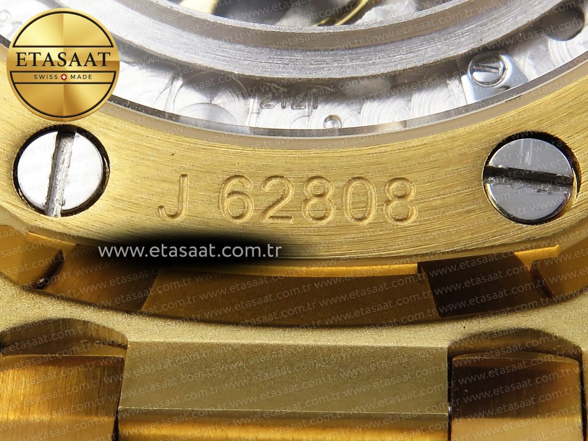 Audemars Piguet Royal Oak 39mm 15202 YG Textured Dial on YG A2121 - Görsel 27