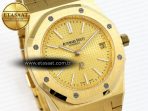Audemars Piguet Royal Oak 39mm 15202 YG Textured Dial on YG A2121 - Görsel 5