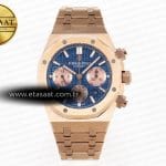 Audemars Piguet Royal Oak Kronograf 26331ST YG Mavi S2 Eta Saat - Görsel 3 - 1:1 Süper Klon Saat