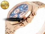 royal oak chrono 26331st rg ipf 11 best edition blue dial on rg bracelet a77507