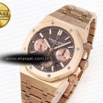 royal oak chrono 26331st rg ipf 11 best edition brown dial on rg bracelet a77501