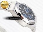 royal oak chrono 26331st ss ipf 11 best edition black dial blue subdial on ss bracelet a77507