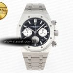 Audemars Piguet Royal Oak Krono 26331ST Siyah Kadran A7750 Eta Saat - Görsel 3 - 1:1 Süper Klon Saat