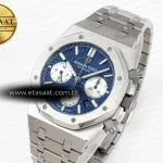 royal oak chrono 26331st ss ipf 11 best edition blue dial white subdial on ss bracelet a77501