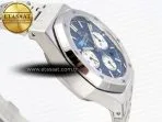 royal oak chrono 26331st ss ipf 11 best edition blue dial white subdial on ss bracelet a77507