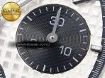 royal oak chrono 26331st ss ipf 11 best edition white dial black subdial on ss bracelet a775011