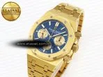 royal oak chrono 26331st yg ipf 11 best edition blue dial gold subdial on yg bracelet a77501