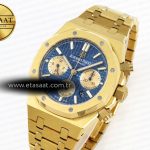 royal oak chrono 26331st yg ipf 11 best edition blue dial gold subdial on yg bracelet a77501