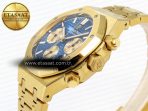 royal oak chrono 26331st yg ipf 11 best edition blue dial gold subdial on yg bracelet a77506