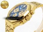royal oak chrono 26331st yg ipf 11 best edition blue dial gold subdial on yg bracelet a77506