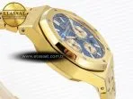 royal oak chrono 26331st yg ipf 11 best edition blue dial gold subdial on yg bracelet a77507