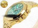 royal oak chrono 26331st yg ipf 11 best edition green dial on yg bracelet a77506