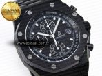 Audemars Piguet LACK TEXTURED DIAL ON BLACK A4404 - Görsel 5