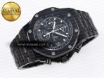 Audemars Piguet LACK TEXTURED DIAL ON BLACK A4404 - Görsel 6