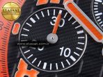 Audemars Piguet Black Dial Orange Markers on Black A7750 - Görsel 14