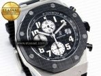 Audemars Piguet Black Dial White Markers on Black A7750 - Görsel 5