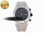 Audemars Piguet Royal Oak Offshore 42mm SS APF 1:1 Best Edition Gray Dial - Görsel 3
