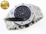 Audemars Piguet Royal Oak Offshore 42mm SS APF 1:1 Best Edition Gray Dial - Görsel 7