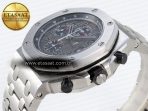 Audemars Piguet Royal Oak Offshore 42mm SS APF 1:1 Best Edition Gray Dial - Görsel 8