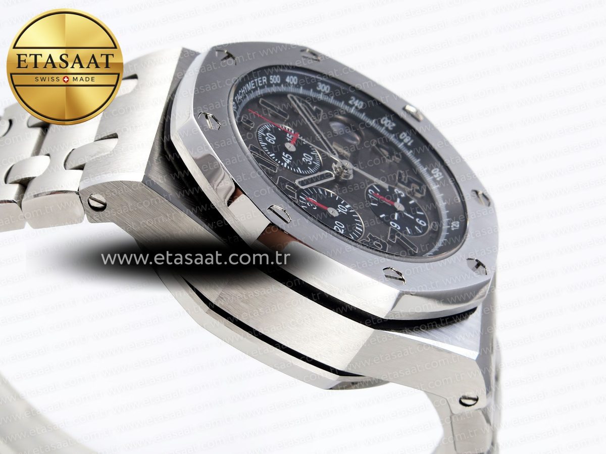 Audemars Piguet Royal Oak Offshore 42mm SS APF 1:1 Best Edition Gray Dial - Görsel 9