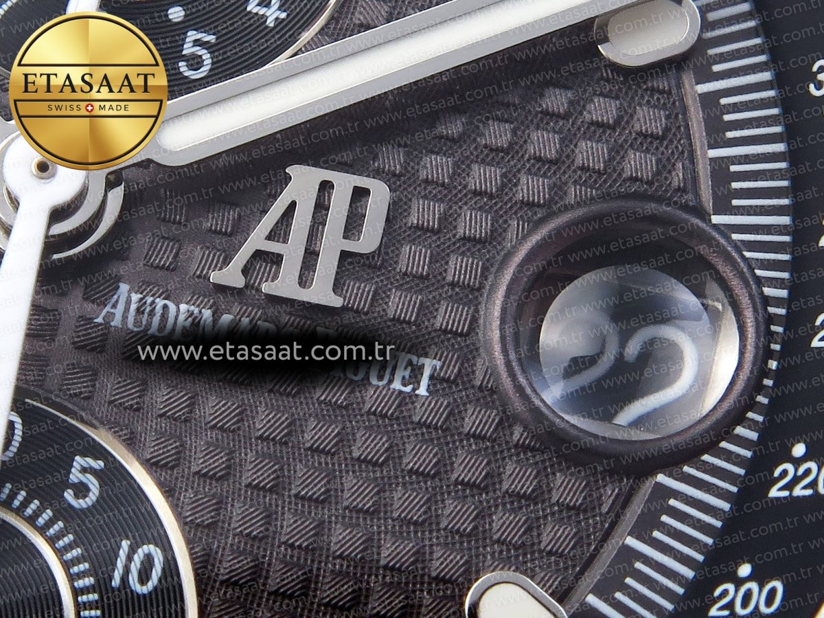 Audemars Piguet ROYAL OAK OFFSHORE 42MM SS APF 1:1 En İyi Versiyon Gri Kadran Paslanmaz Çelik Bilezik A4404 - Görsel 10