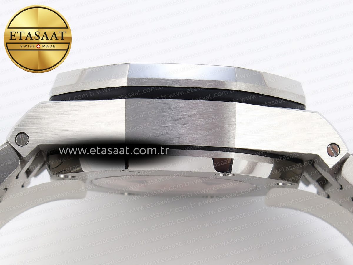 Audemars Piguet ROYAL OAK OFFSHORE 42MM SS APF 1:1 En İyi Versiyon Gri Kadran Paslanmaz Çelik Bilezik A4404 - Görsel 16