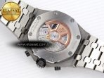 Audemars Piguet ROYAL OAK OFFSHORE 42MM SS APF 1:1 En İyi Versiyon Gri Kadran Paslanmaz Çelik Bilezik A4404 - Görsel 18